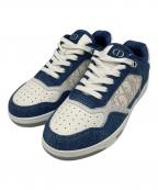Diorディオール）の古着「B27 LT SNEAKER DENIM CALF GALAXY」｜ホワイト×ネイビー