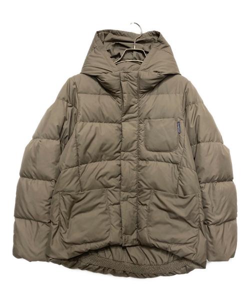 Gymphlex（ジムフレックス）Gymphlex (ジムフレックス) ダウンジャケット ブラウン サイズ:SIZE 14号の古着・服飾アイテム