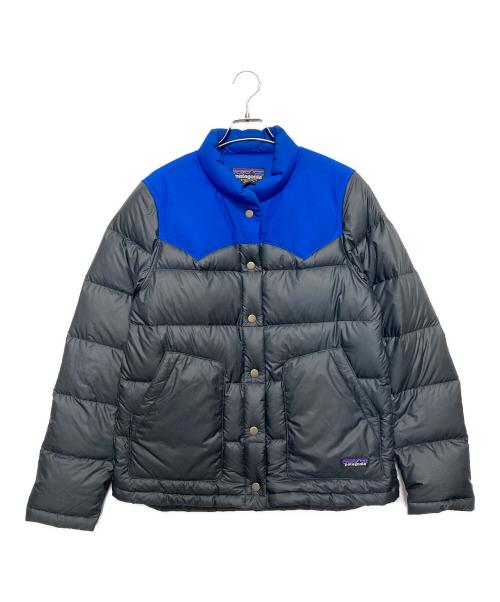 Patagonia（パタゴニア）Patagonia (パタゴニア) ビビーダウンジャケット ブルー×ネイビー サイズ:Mの古着・服飾アイテム
