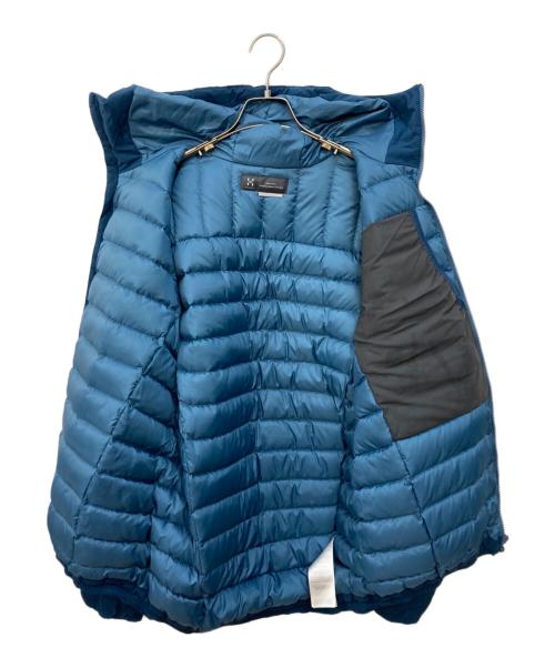HAGLOFS（ホグロフス）HAGLOFS (ホグロフス) リーンダウンジャケット ブルー サイズ:Lの古着・服飾アイテム