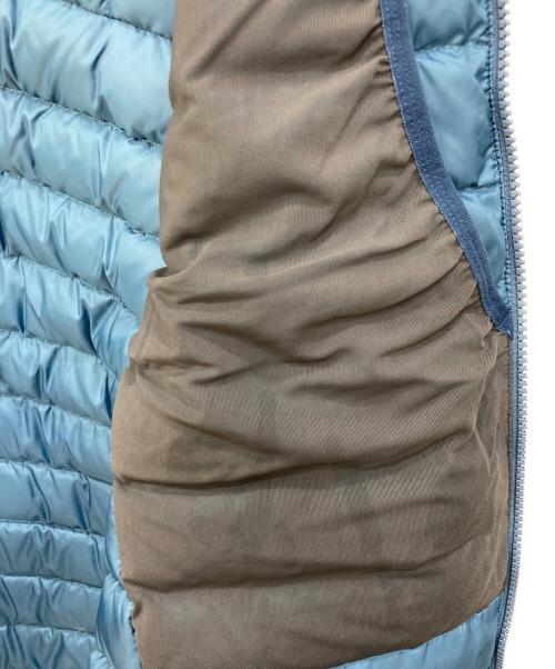 HAGLOFS（ホグロフス）HAGLOFS (ホグロフス) リーンダウンジャケット ブルー サイズ:Lの古着・服飾アイテム