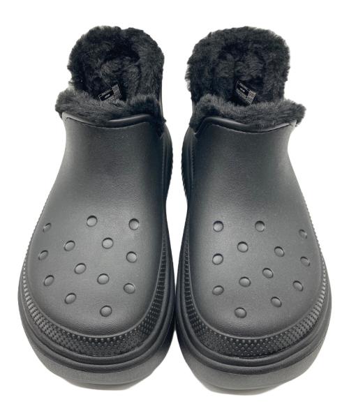crocs（クロックス）crocs (クロックス) STOMP LINED SHORTY BOOT　ストンプラインドショーティーブーツ ブラック サイズ:25㎝の古着・服飾アイテム