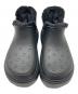中古・古着 crocs (クロックス) STOMP LINED SHORTY BOOT　ストンプラインドショーティーブーツ ブラック サイズ:25㎝：8000円