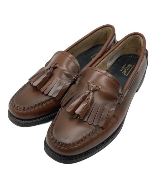 G.H.BASS（ジーエイチバス）G.H.BASS (ジーエイチバス) キルトタッセルローファー ブラウン サイズ:SIZE 37の古着・服飾アイテム