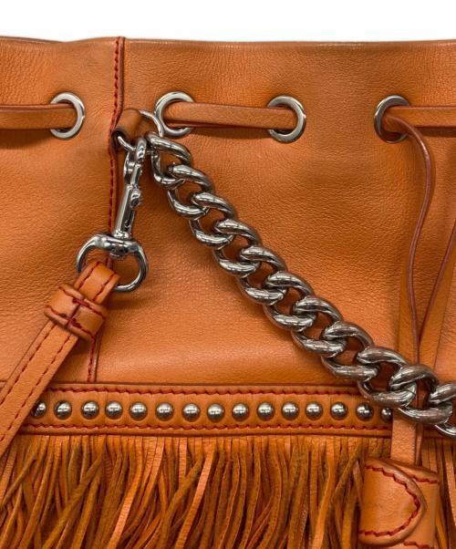 J&M DAVIDSON（ジェイ＆エム デヴィッドソン）J&M DAVIDSON (ジェイ＆エム デヴィッドソン) FRINGE CARNIVAL MINI オレンジの古着・服飾アイテム