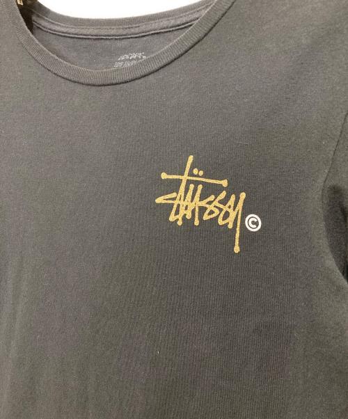 stussy（ステューシー）stussy (ステューシー) ロングスリーブカットソー ブラック サイズ:Mの古着・服飾アイテム