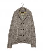 ETROエトロ）の古着「カシミヤショールカラーカーディガン」｜グレー
