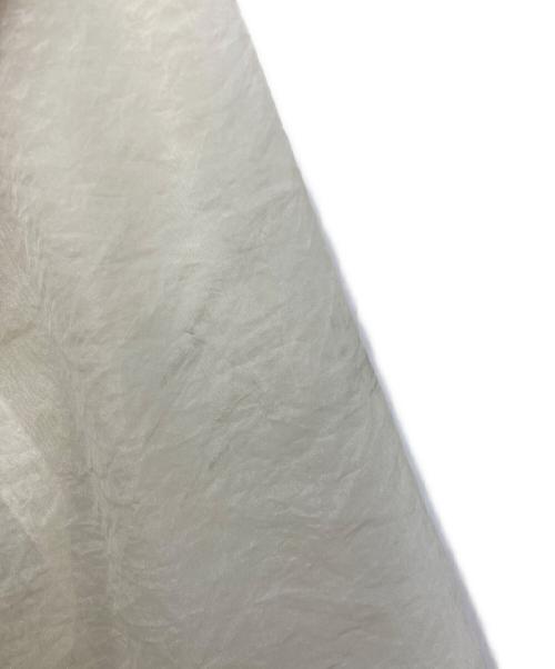 FRAY ID（フレイ アイディー）FRAY ID (フレイ アイディー) ソフトリンクルオルガンシャツ ベージュ サイズ:Freeの古着・服飾アイテム