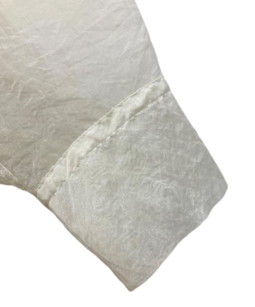 FRAY ID（フレイ アイディー）FRAY ID (フレイ アイディー) ソフトリンクルオルガンシャツ ベージュ サイズ:Freeの古着・服飾アイテム