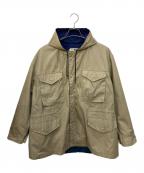 CORINTH MFG COコリンス）の古着「マウンテンパーカー」｜ベージュ