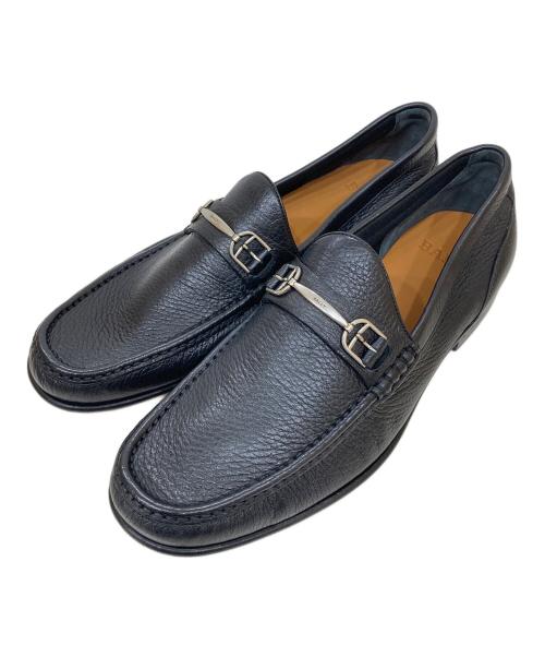 BALLY（バリー）BALLY (バリー) ビットローファー ブラック サイズ:SIZE 8 1/2の古着・服飾アイテム