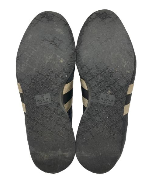 GUCCI（グッチ）GUCCI (グッチ) ローカットスニーカー ブラック サイズ:SIZE41の古着・服飾アイテム