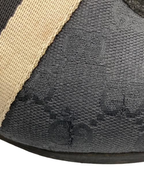 GUCCI（グッチ）GUCCI (グッチ) ローカットスニーカー ブラック サイズ:SIZE41の古着・服飾アイテム