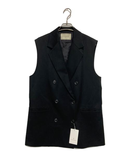 UNITED ARROWS TOKYO（ユナイテッドアローズトウキョウ）UNITED ARROWS TOKYO (ユナイテッドアローズトウキョウ) テーラードベスト ブラック サイズ:Mの古着・服飾アイテム