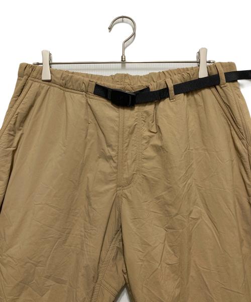 GRAMICCI（グラミチ）GRAMICCI (グラミチ) NYLON-FLEECE TRUCK PANTS ベージュ サイズ:Lの古着・服飾アイテム