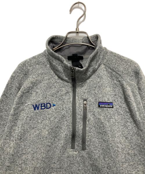 Patagonia（パタゴニア）Patagonia (パタゴニア) Better Sweater Quarter Zip in Grey グレー サイズ:XLの古着・服飾アイテム