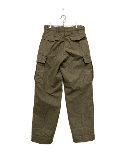German military（ジャーマンミリタリー）German military (ジャーマンミリタリー) ウールカーゴパンツ カーキ サイズ:不明の古着・服飾アイテム