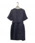 HER LIP TO (ハーリップトゥ) Classic Tweed Mini Dress ネイビー サイズ:M：5000円