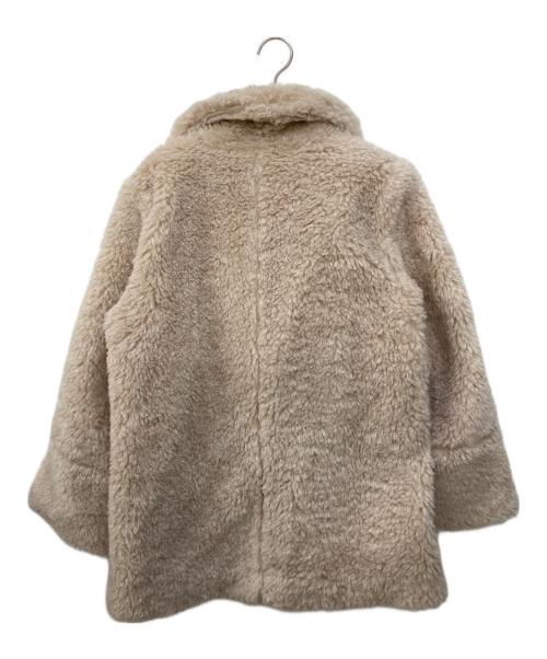 HER LIP TO（ハーリップトゥ）Her lip to (ハーリップトゥ) ボアコート アイボリー サイズ:Mの古着・服飾アイテム