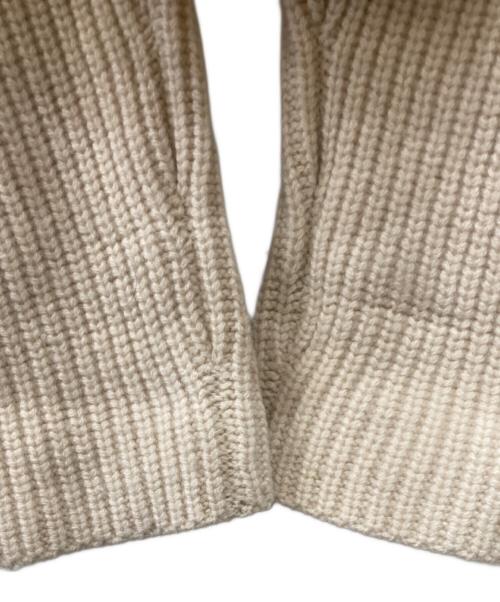 NKNIT（ンニット）NKNIT (ンニット) ハーフジップニット ベージュ サイズ:FREEの古着・服飾アイテム