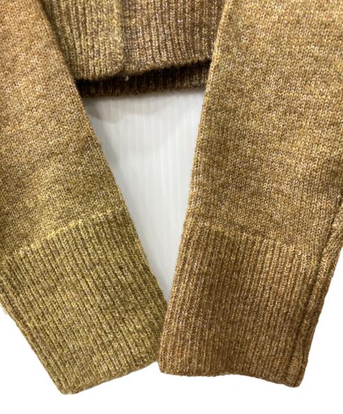 TODAYFUL（トゥデイフル）TODAYFUL (トゥデイフル) グラーデーションニットシャツ ブラウン サイズ:FREEの古着・服飾アイテム