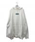 KEBOZ（ケボズ）の古着「プルオーバーパーカー」｜ホワイト