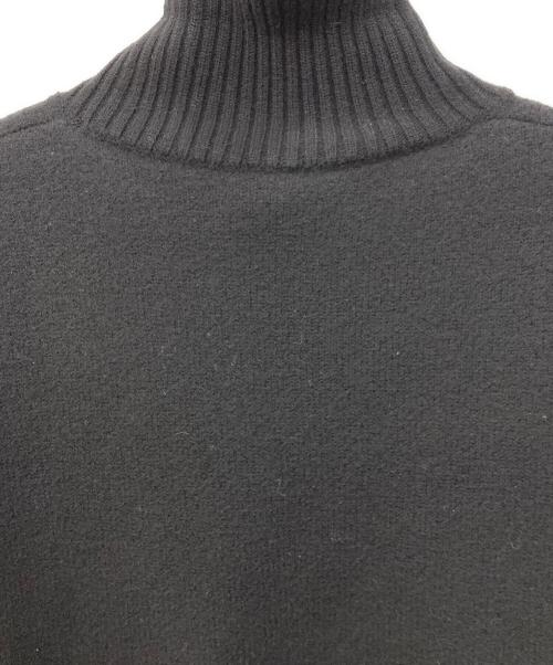 AMI Alexandre Mattiussi（アミアレクサンドルマテュッシ）AMI Alexandre Mattiussi (アミアレクサンドルマテュッシ) ADC FUNNEL NECK SWEATER ブラック サイズ:Lの古着・服飾アイテム