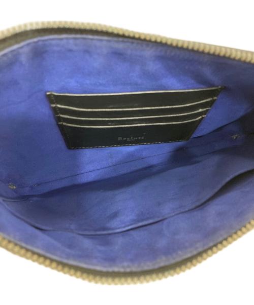 Berluti（ベルルッティ）Berluti (ベルルッティ) カリグラフィレザークラッチバッグ グレーの古着・服飾アイテム
