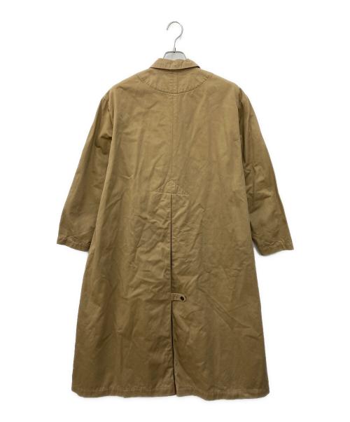 HARVESTY（ハーベスティー）HARVESTY (ハーベスティー) コットン チノクロス オーバー コート ベージュ サイズ:SIZE 1の古着・服飾アイテム
