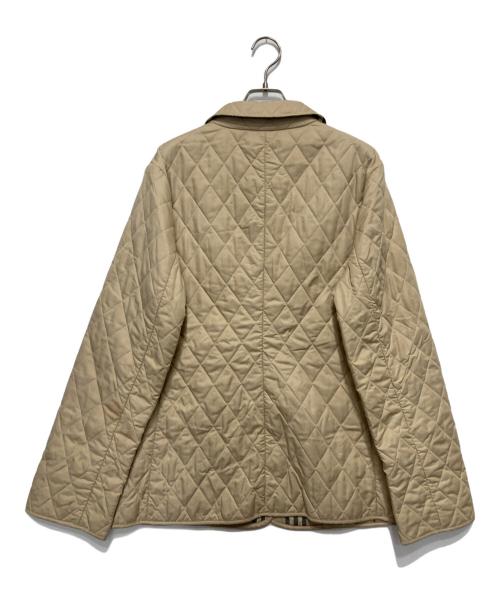 BURBERRY LONDON（バーバリーロンドン）BURBERRY LONDON (バーバリーロンドン) 裏地ノヴァチェック柄キルティングジャケット ベージュ サイズ:Lの古着・服飾アイテム