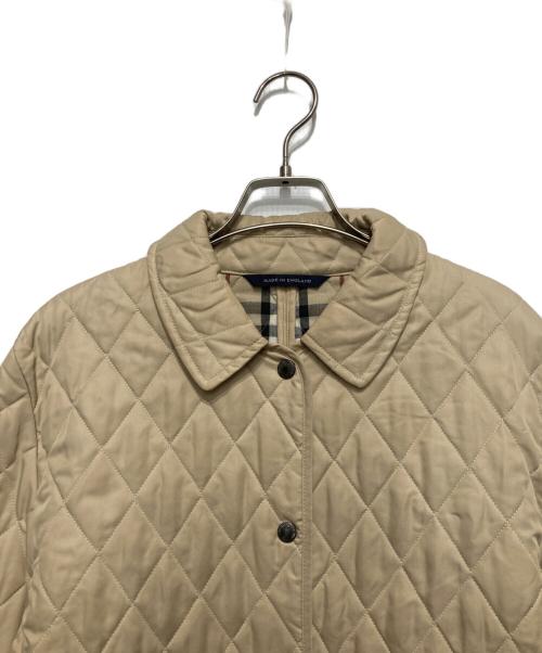 BURBERRY LONDON（バーバリーロンドン）BURBERRY LONDON (バーバリーロンドン) 裏地ノヴァチェック柄キルティングジャケット ベージュ サイズ:Lの古着・服飾アイテム