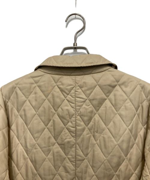 BURBERRY LONDON（バーバリーロンドン）BURBERRY LONDON (バーバリーロンドン) 裏地ノヴァチェック柄キルティングジャケット ベージュ サイズ:Lの古着・服飾アイテム