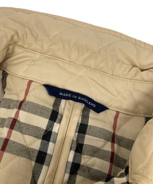 BURBERRY LONDON（バーバリーロンドン）BURBERRY LONDON (バーバリーロンドン) 裏地ノヴァチェック柄キルティングジャケット ベージュ サイズ:Lの古着・服飾アイテム