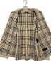 中古・古着 BURBERRY LONDON (バーバリーロンドン) 裏地ノヴァチェック柄キルティングジャケット ベージュ サイズ:L：4000円