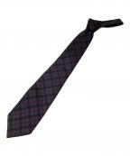 GUCCIグッチ）の古着「GG柄シルクネクタイ」｜グレー