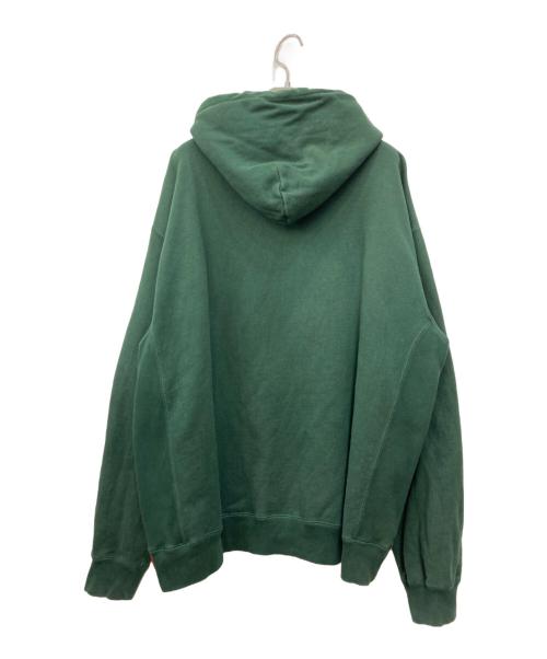 BlackEyePatch（ブラックアイパッチ）BlackEyePatch (ブラックアイパッチ) ロゴパーカー グリーン サイズ:XLの古着・服飾アイテム