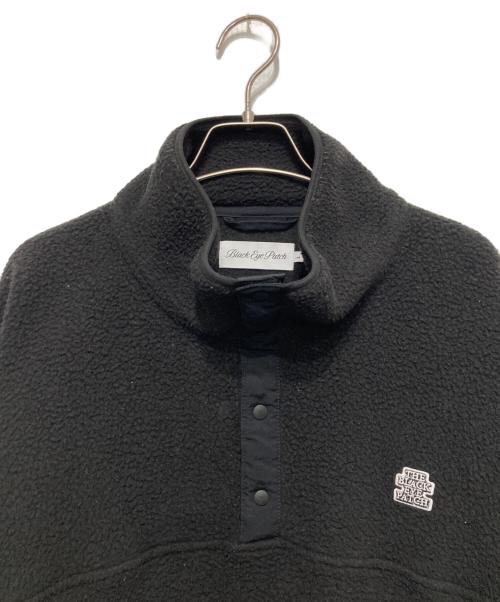 BlackEyePatch（ブラックアイパッチ）BlackEyePatch (ブラックアイパッチ) フリースシプルオーバー ブラック サイズ:Lの古着・服飾アイテム