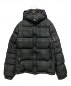 TATRAS×LOVELESSタトラス×ラブレス）の古着「コラボシャドーチェックダウンジャケット」｜ブラック