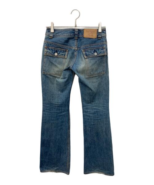 Hysteric Glamour（ヒステリックグラマー）Hysteric Glamour (ヒステリックグラマー) フレアデニムパンツ インディゴ サイズ:XSの古着・服飾アイテム