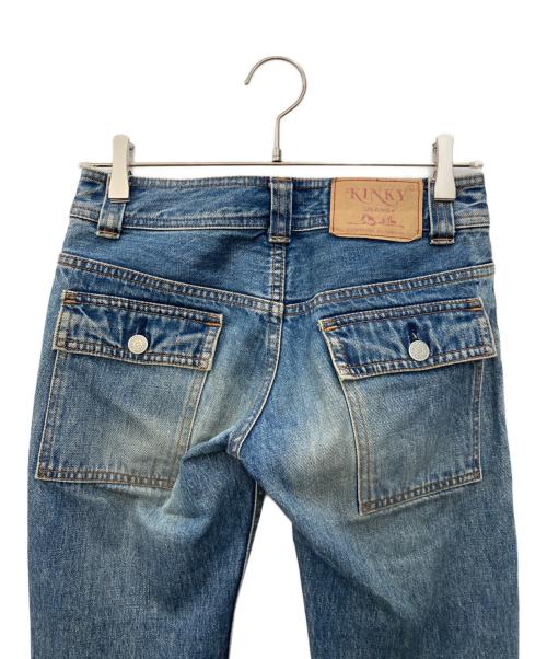 Hysteric Glamour（ヒステリックグラマー）Hysteric Glamour (ヒステリックグラマー) フレアデニムパンツ インディゴ サイズ:XSの古着・服飾アイテム