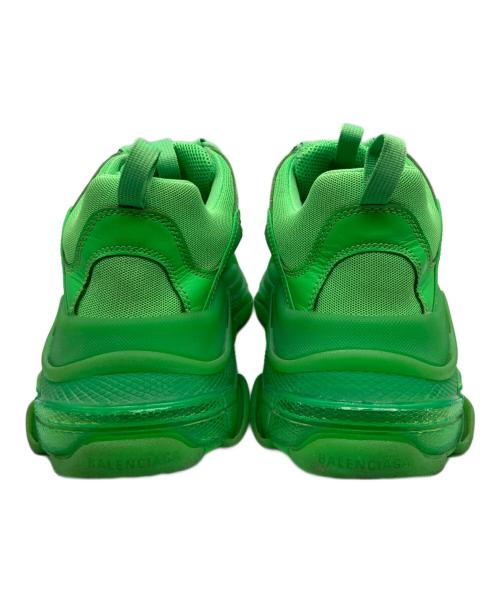 BALENCIAGA（バレンシアガ）BALENCIAGA (バレンシアガ) Triple S ダッドスニーカー グリーン サイズ:28.5㎝の古着・服飾アイテム