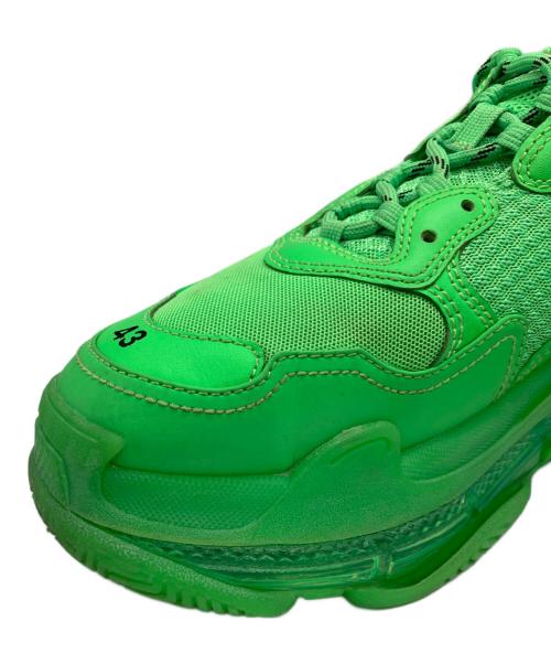 BALENCIAGA（バレンシアガ）BALENCIAGA (バレンシアガ) Triple S ダッドスニーカー グリーン サイズ:28.5㎝の古着・服飾アイテム