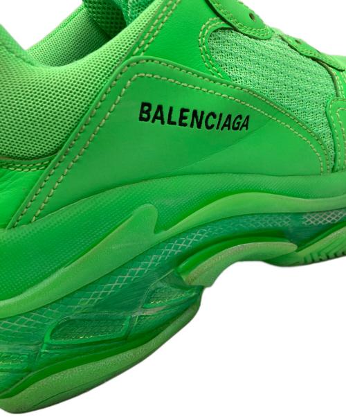BALENCIAGA（バレンシアガ）BALENCIAGA (バレンシアガ) Triple S ダッドスニーカー グリーン サイズ:28.5㎝の古着・服飾アイテム