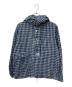 POST O'ALLS（ポストオーバーオールズ）の古着「パラカチェックサルベージパーカー」｜ネイビー