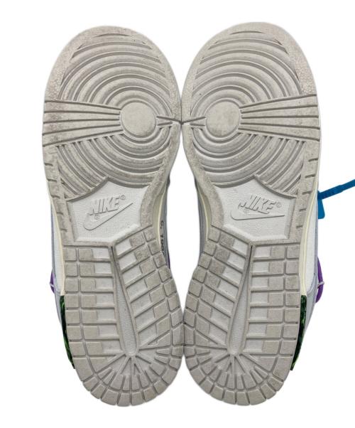 NIKE（ナイキ）NIKE (ナイキ) OFFWHITE (オフホワイト) Dunk Low 1 OF 50 47 Sail/Neutral Gray ホワイト×グレー サイズ:27㎝の古着・服飾アイテム