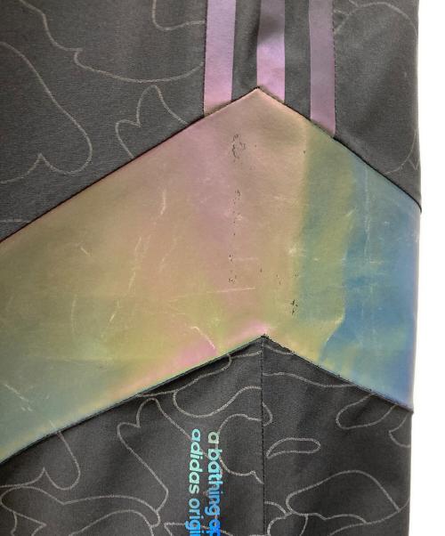 adidas（アディダス）adidas (アディダス) A BATHING APE (アベイシングエイプ) SLOPETROTTER PANTS ブラック サイズ:Sの古着・服飾アイテム