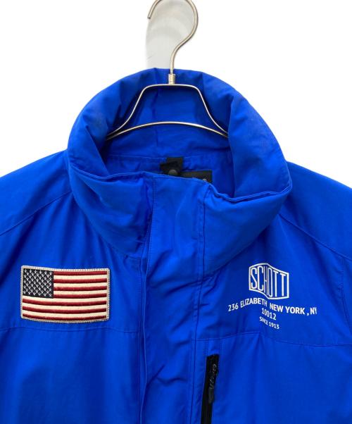 Schott（ショット）Schott (ショット) SYNTHETIC FIELD JACKET ブルー サイズ:Lの古着・服飾アイテム