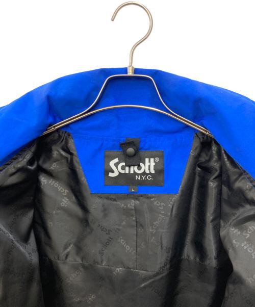 Schott（ショット）Schott (ショット) SYNTHETIC FIELD JACKET ブルー サイズ:Lの古着・服飾アイテム