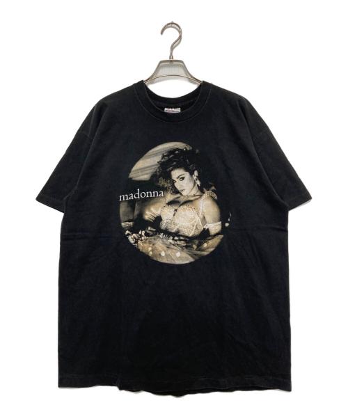Hanes（ヘインズ）Hanes (ヘインズ) シングルステッチプリントTシャツ ブラック サイズ:XLの古着・服飾アイテム
