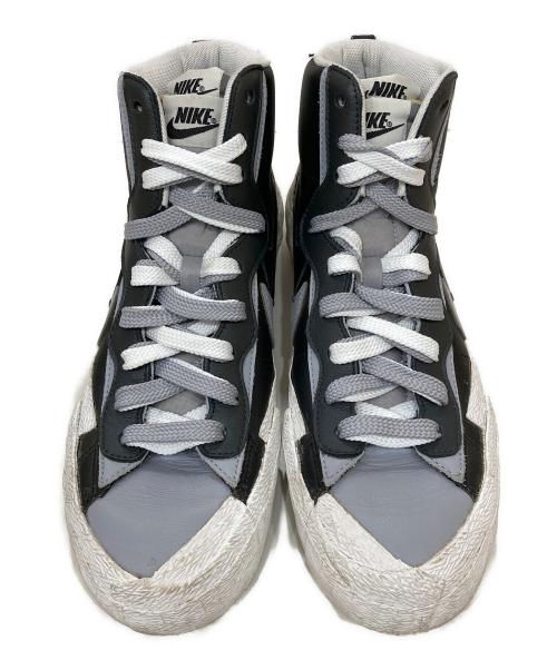 NIKE（ナイキ）NIKE (ナイキ) sacai (サカイ) sacai × NIKE BLAZER MID ブラック サイズ:26.5㎝の古着・服飾アイテム